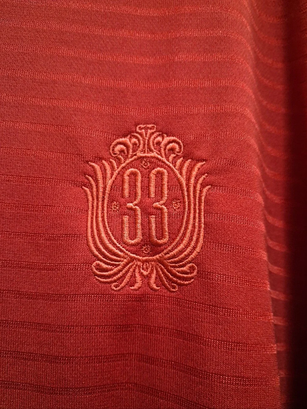 Disney Club 33 Men's 2XL Red Polo Shirt